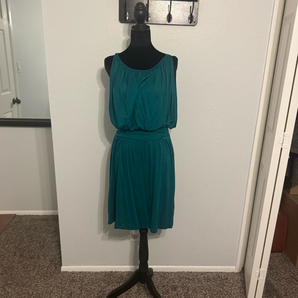 Maude NWT Elegant Teal Dress - L
